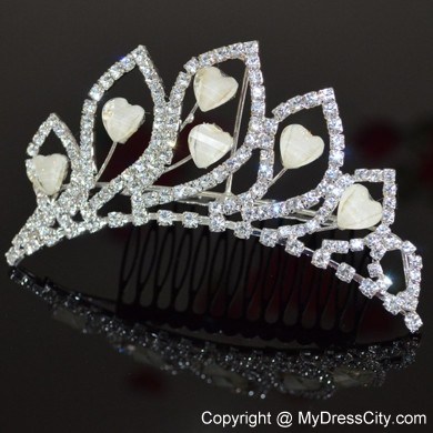 Fabulous Alloy With Rhinestone Tiara