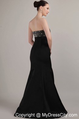 Black Sweetheart Beaded Mother of the Groom Dress with Sweep Train and Wraps