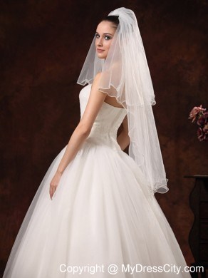 Two-tier Tulle Graceful Wedding Veil