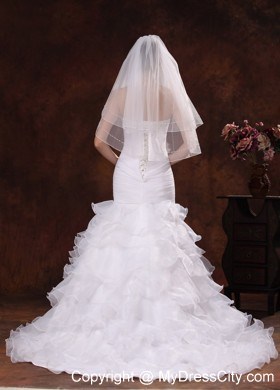 Two-tier Tulle Bridal Veil On Sale