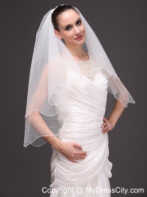 Two-tier Organza Graceful Wedding Veil