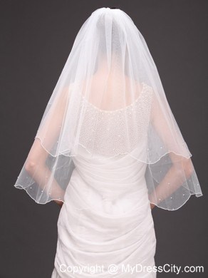 Two-tier Organza Graceful Wedding Veil