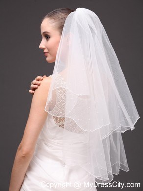 Two-tier Organza Graceful Wedding Veil