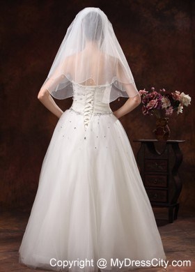 Two-tier Tulle Graceful Wedding Veil