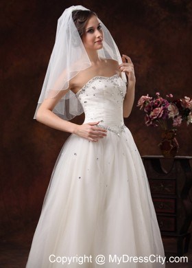 Two-tier Tulle Graceful Wedding Veil