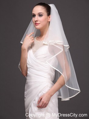 Two-tier Tulle Graceful Wedding Veil