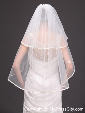 Two-tier Tulle Graceful Wedding Veil