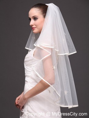 Two-tier Tulle Graceful Wedding Veil