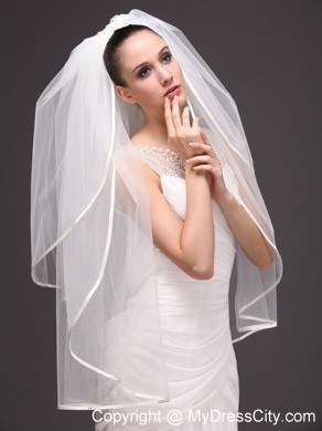 Two-tier Tulle Graceful Wedding Veil