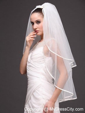 Two-tier Tulle Graceful Wedding Veil