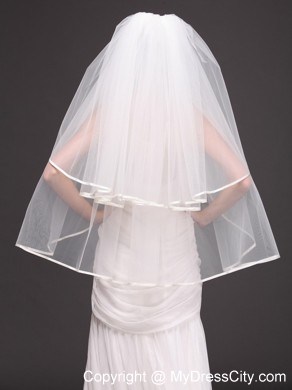 Two-tier Tulle Graceful Wedding Veil