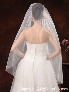 Tulle Discout Bridal Veil For Wedding