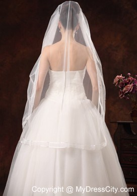 Beautiful Organza Bridal Veil For Wedding