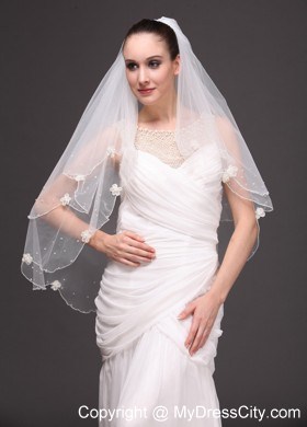 Two-tier Tulle Graceful Wedding Veil