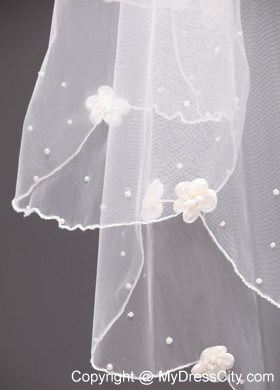 Two-tier Tulle Graceful Wedding Veil