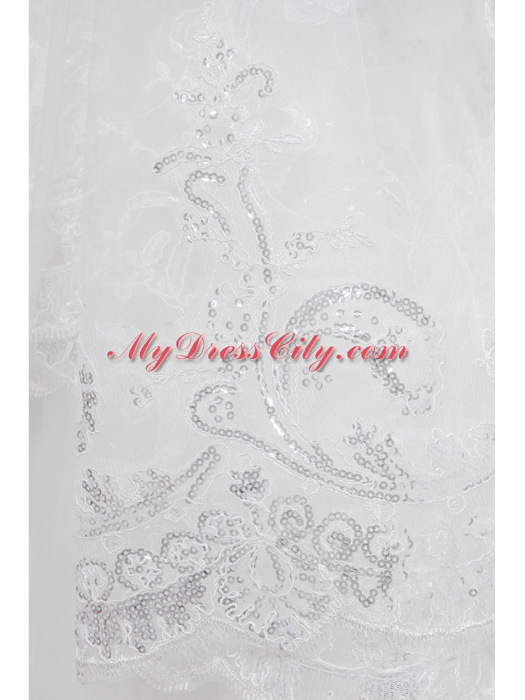 Two-Tier Lace Edge Wedding Veil for Wedding Party