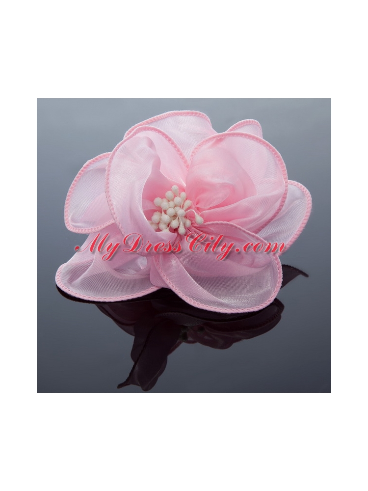 Cheap Organza Champagne Fascinators for Special Occasion