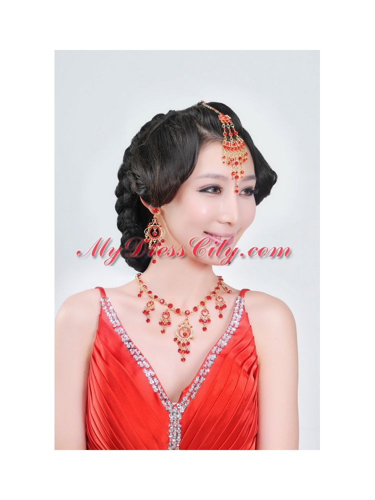 Luxurious Alloy Ladies Jewelry Sets