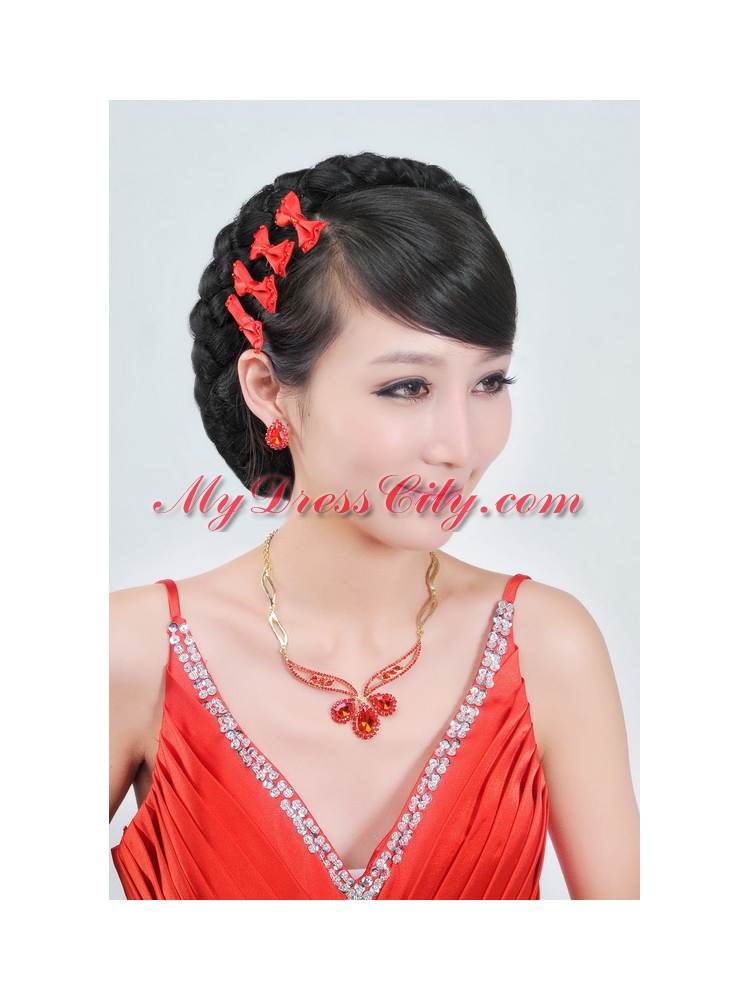 Pretty Alloy Ladies Jewelry Sets