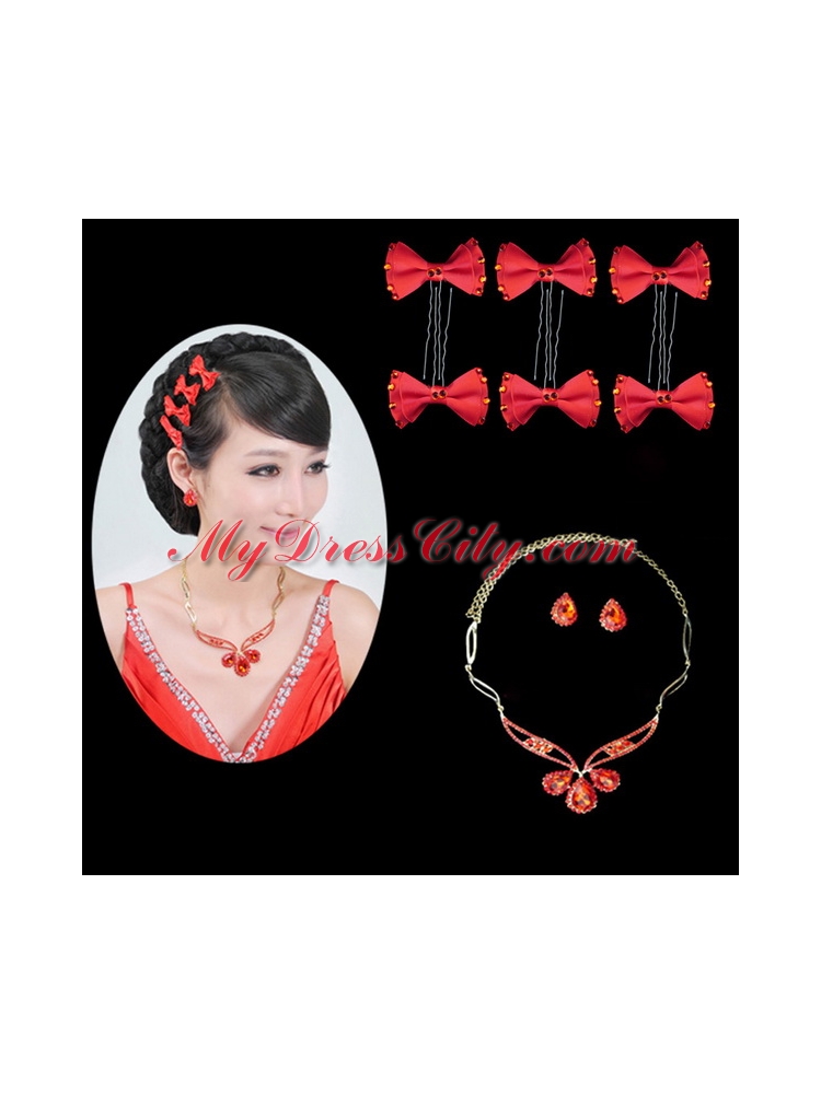 Pretty Alloy Ladies Jewelry Sets