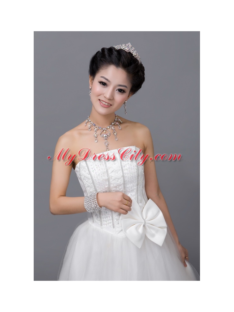 Multi-colored Alloy With Rhinestone Ladies Jewelry Sets