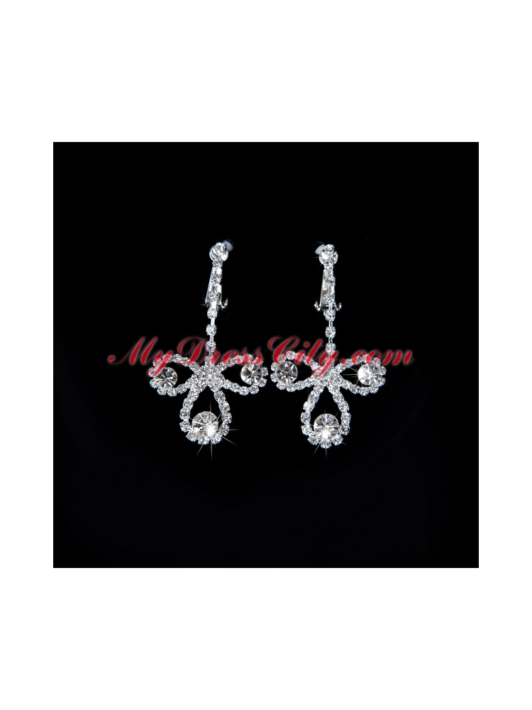 Shining Alloy With Rhinestone Ladies Jewelry Sets