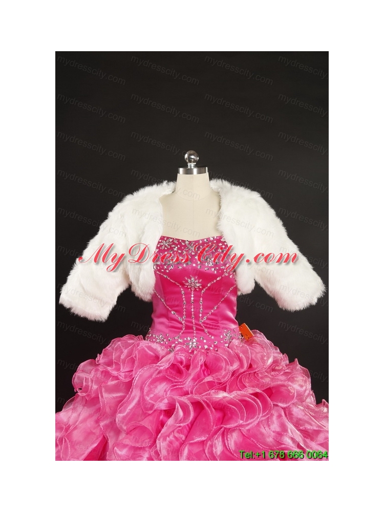 2015 New Style Ball Gown Sweet 16 Dresses with Appliques