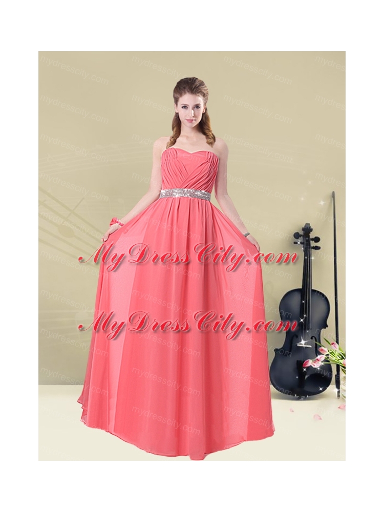 Brand New Strapless Beaded Bridesmaid Dresses Floor Length