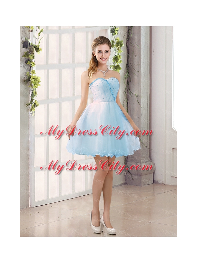 2015 Sturning Sweetheart A Line  Bridesmaid Dress with Beading