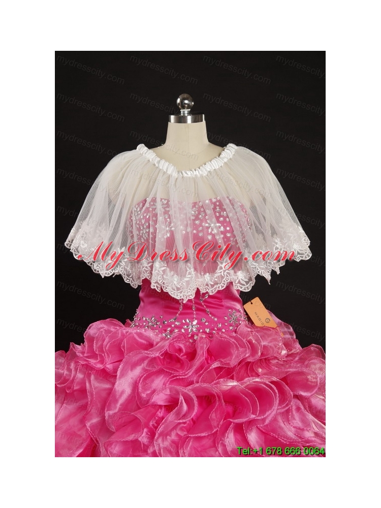 New Style Strapless Appliques Quinceanera Dresses