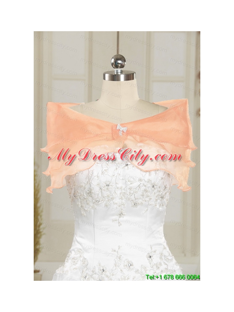 2015 Exquisite Sweetheart Leopard Quinceanera Dresses in Orange