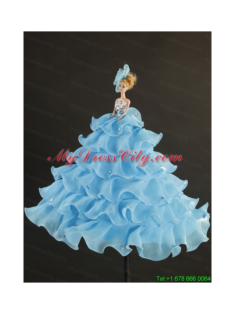 Cheap Strapless Quinceanera Dresses with Appliques