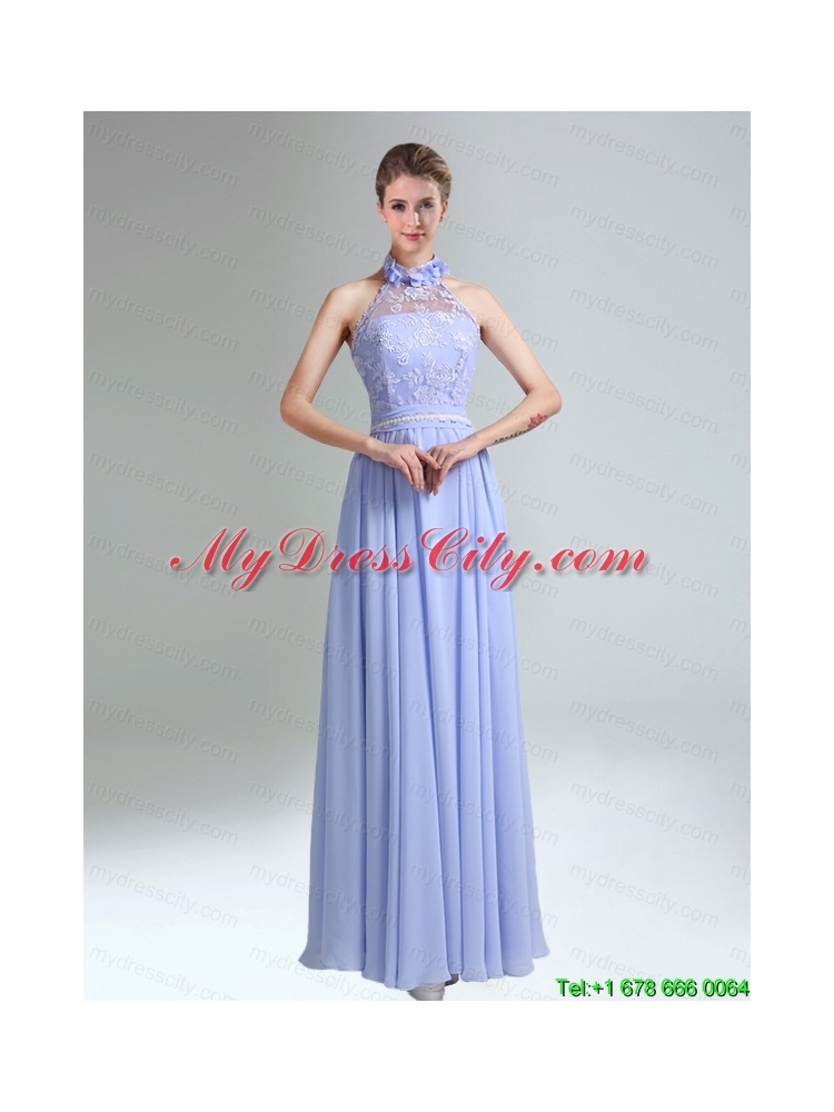 2015 Modest Belt Empire Mothr of The Bride Dress in Lavender