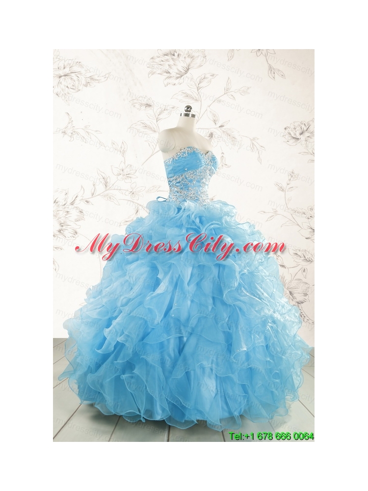 Fashionable Ball Gown Sweetheart Quinceanera Gowns in Sweet 16