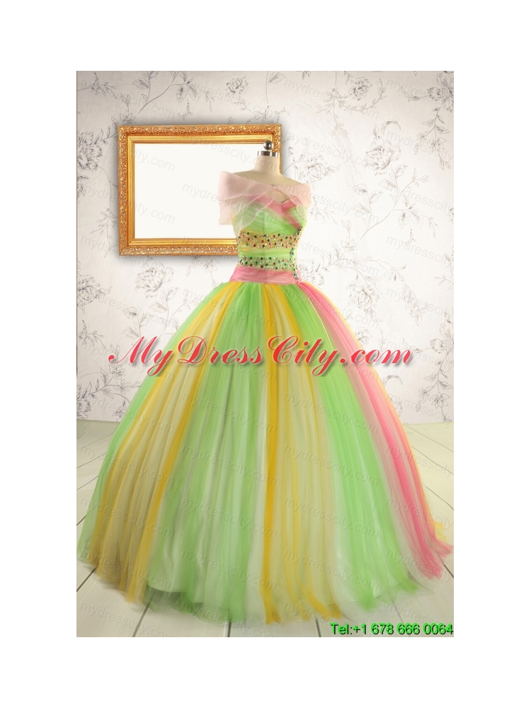 Elegant Sweet 16 Dresses in Multi Color for 2015