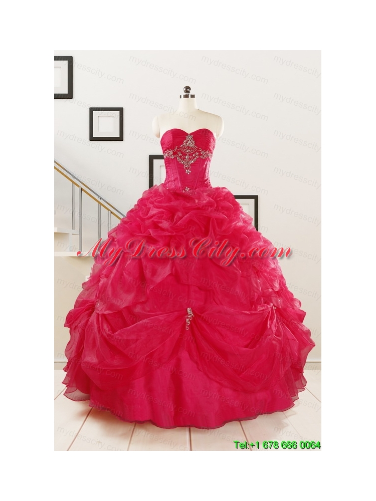 Perfect Sweetheart Quinceanera Dresses with Appliques