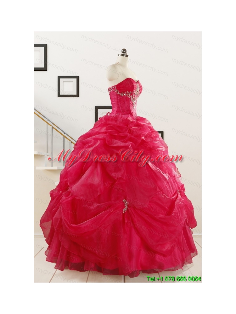 Perfect Sweetheart Quinceanera Dresses with Appliques