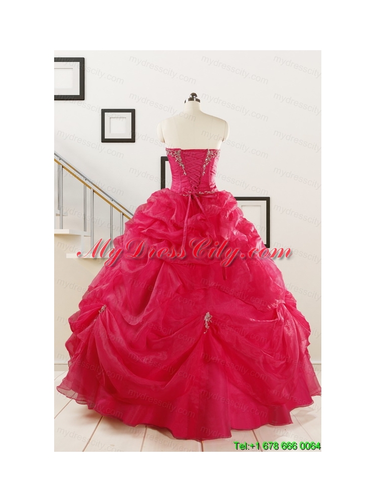 Perfect Sweetheart Quinceanera Dresses with Appliques