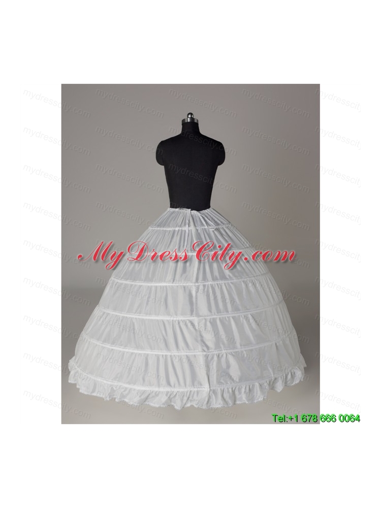 Top Seller Ball Gown Floor-length White Petticoat