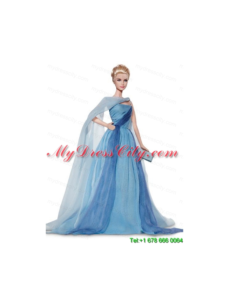 Elegant Colorful Chiffon Party Clothes Made To Fit The Barbie Doll