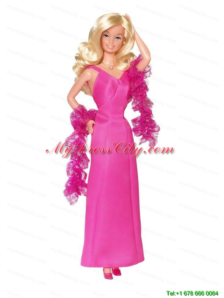 Satin Hot Pink Made to Fit the Barbie Doll