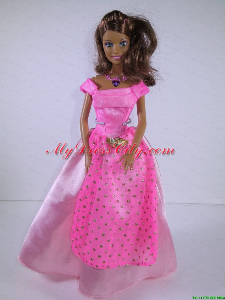 New Beautiful Handmade Party Clothes Fashion Dress For Noble Barbie