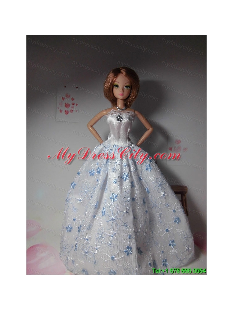 Sweet Lace Hand Made Flowers White Made to Fit the Barbie Doll