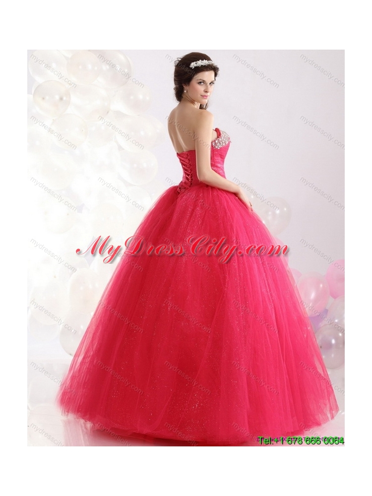 Latest Strapless 2015 Quinceanera Gowns with Rhinestones