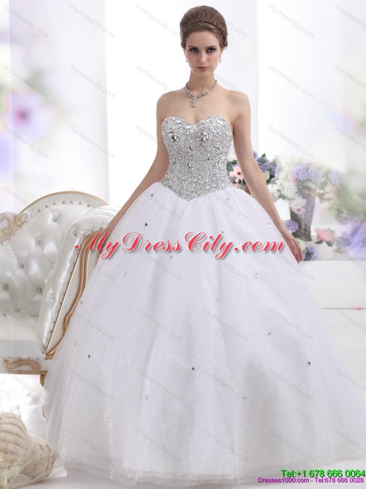 Sweetheart Maternity Wedding Dresses with Brush Train and Rhinestones