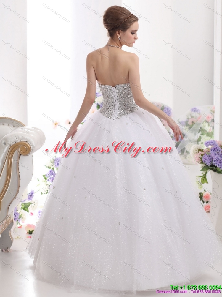 Sweetheart Maternity Wedding Dresses with Brush Train and Rhinestones