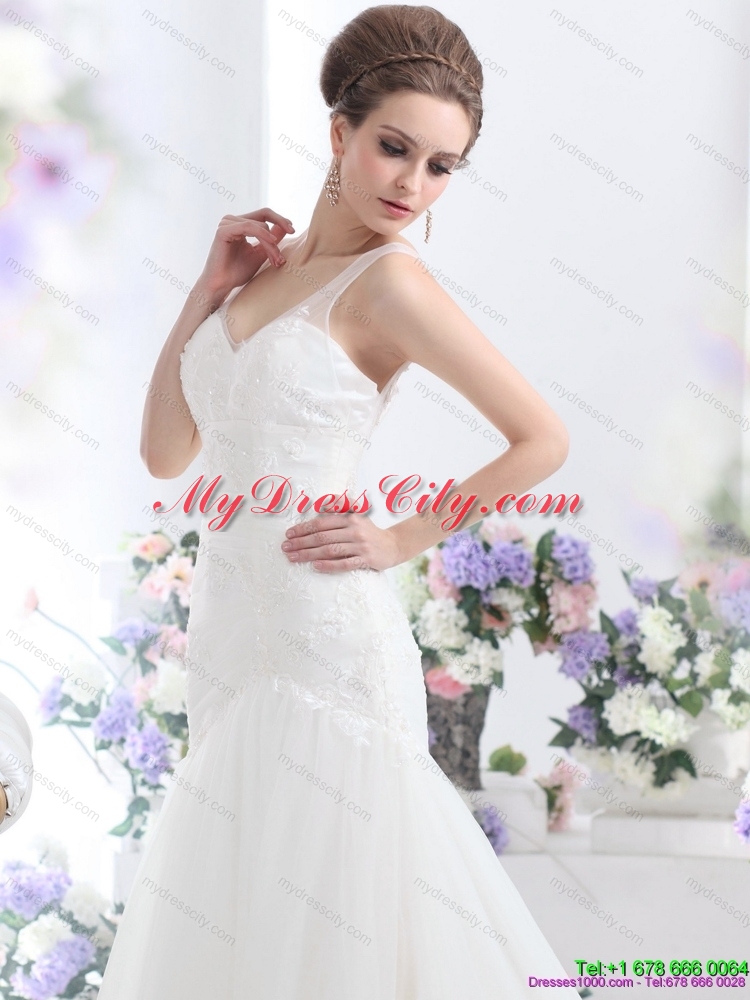 2015 Elegant Wedding Dress with Lace