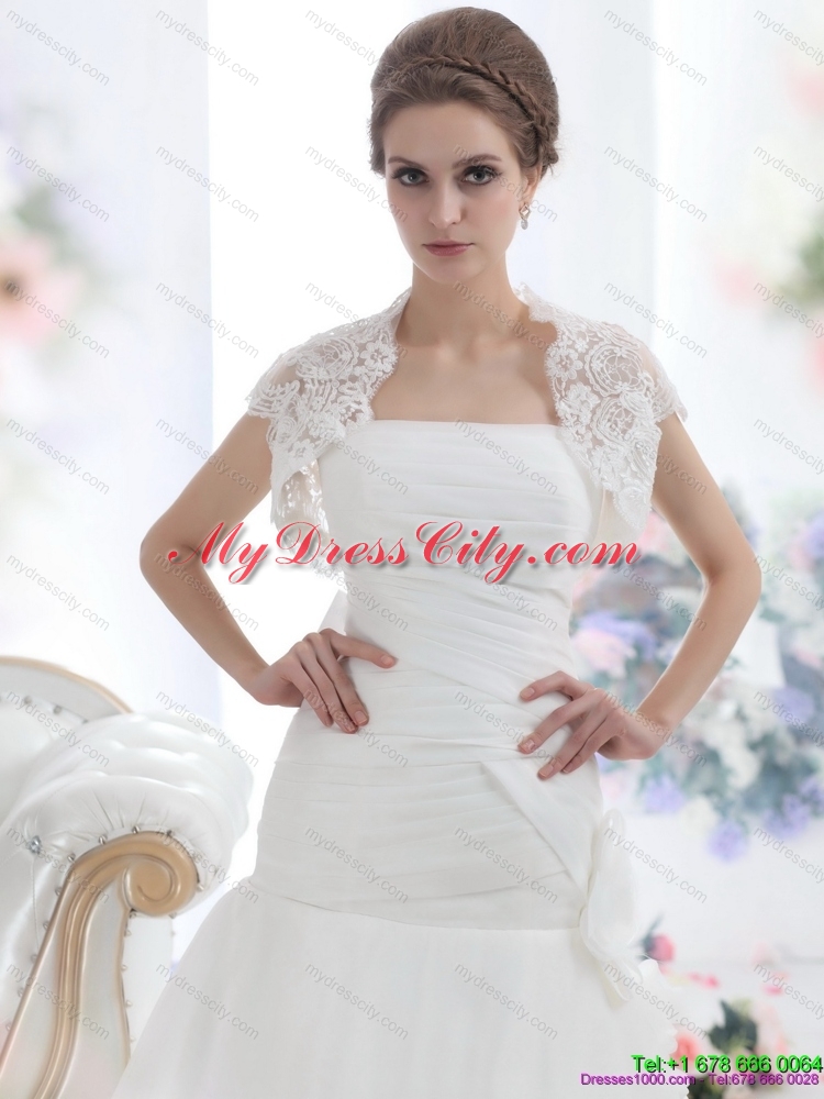 Fashionable Strapless Wedding Dress for 2015