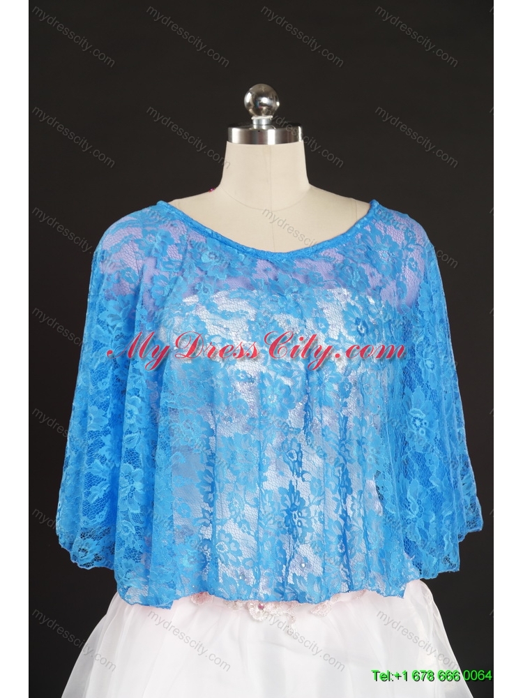 Purple Beading Lace Hot Sale Wraps for 2014