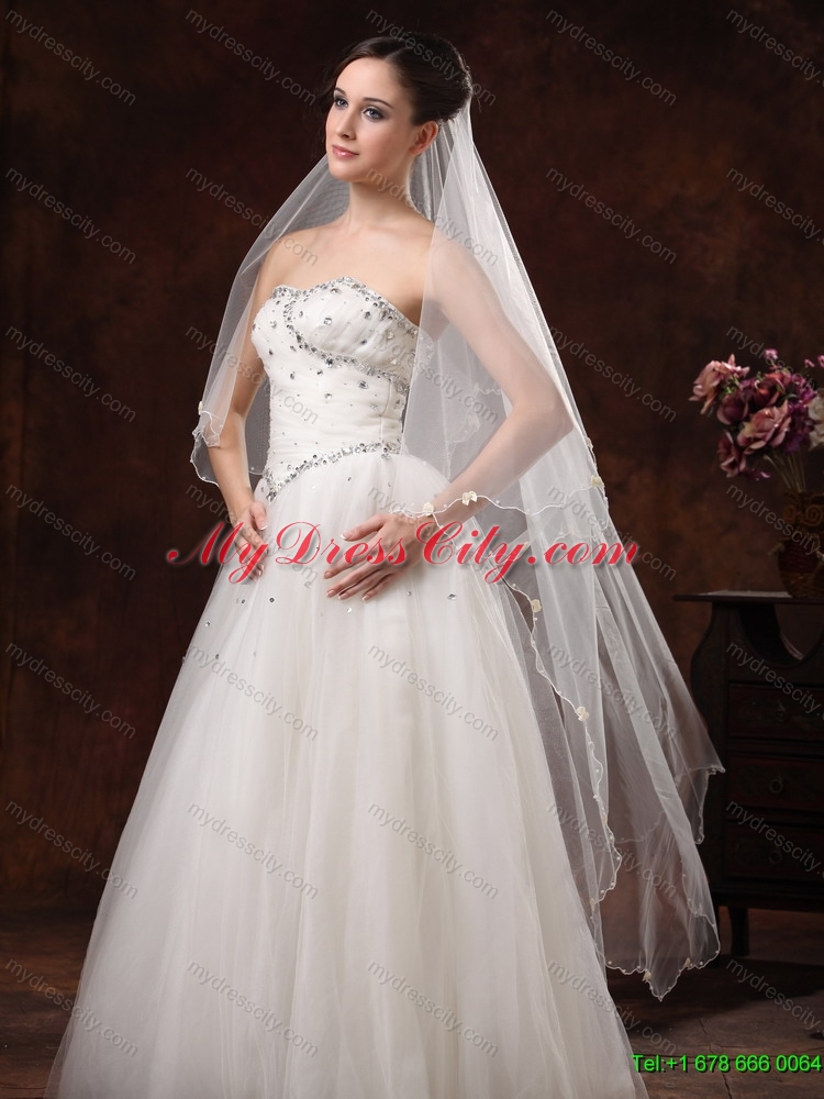 Royal Discount Tulle Bridal Veil For Wedding